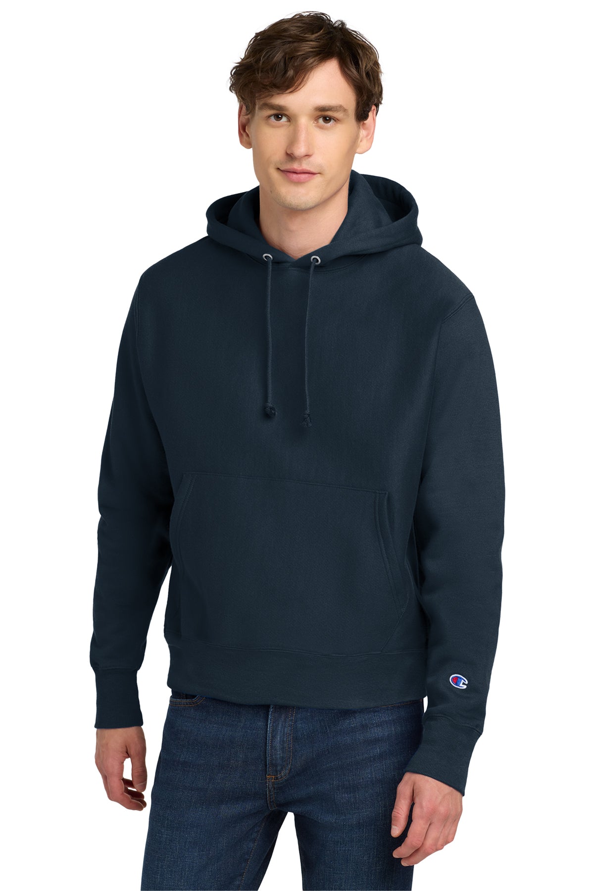 Champion® Reverse Weave® Hooded Sweatshirt S101 - Navy