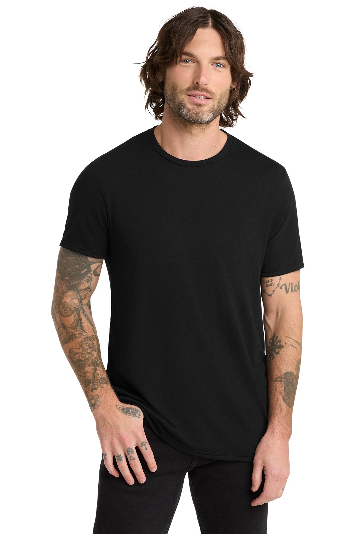 Allmade® Unisex Tri-Blend Tee AL2004 - Deep Black