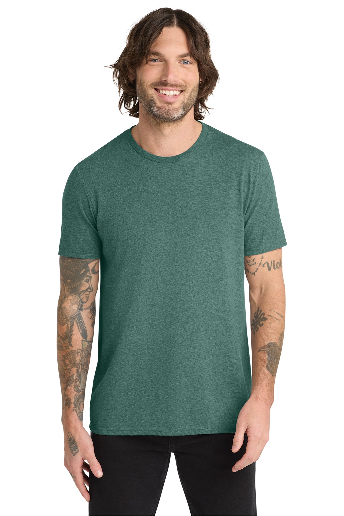 Allmade® Unisex Tri-Blend Tee AL2004 - Deep Sea Green