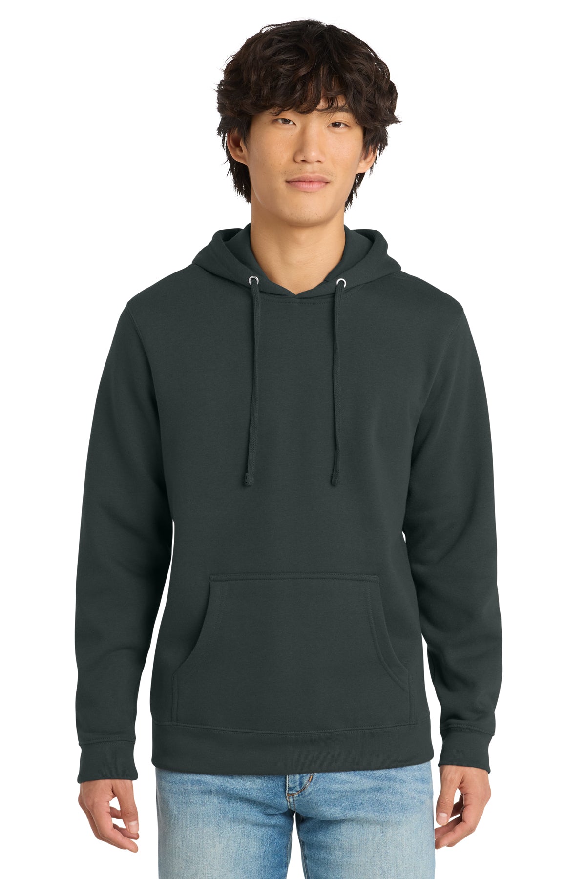 District® V.I.T.™ Fleece Hoodie DT6100 - Charcoal
