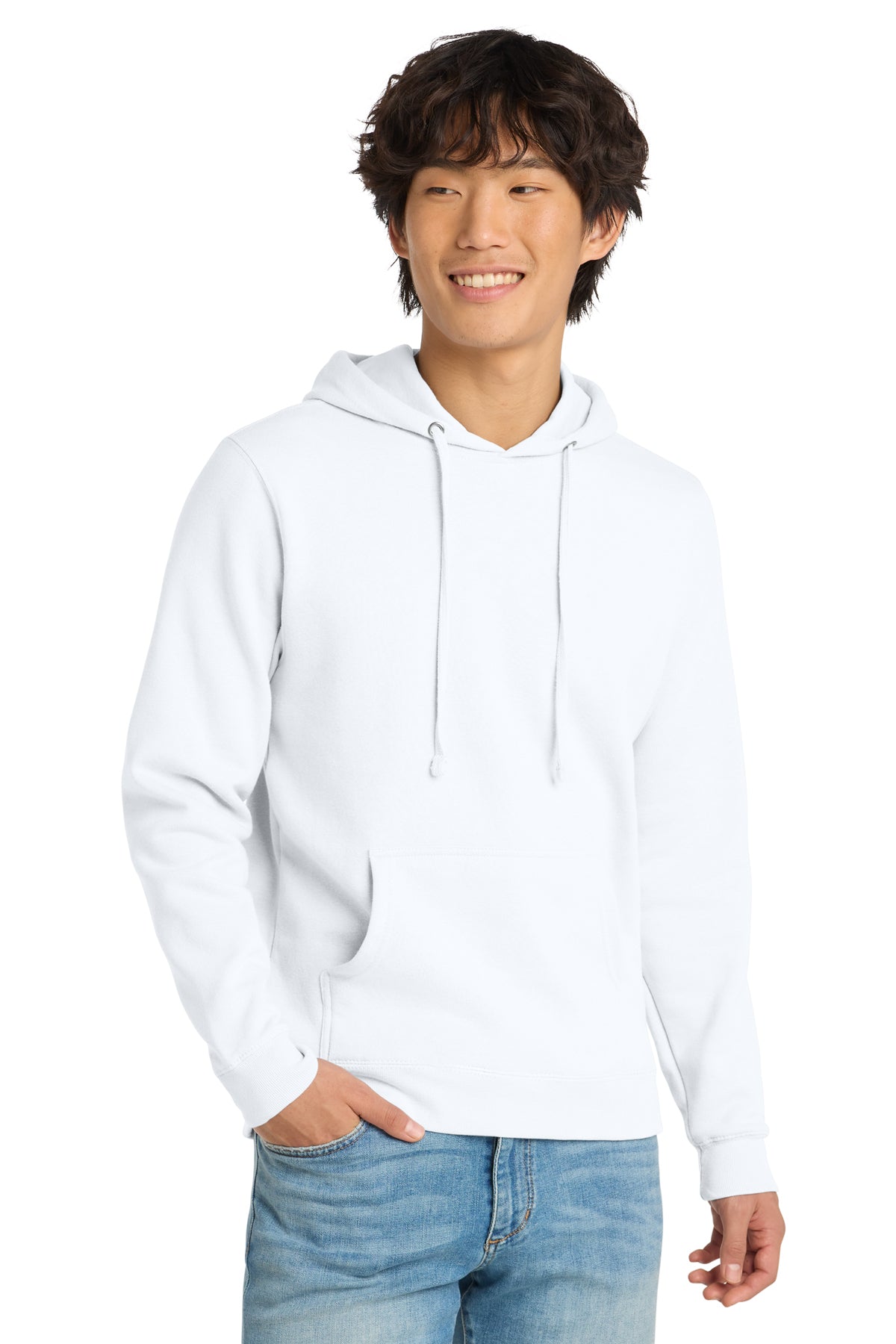 District® V.I.T.™ Fleece Hoodie DT6100 - White