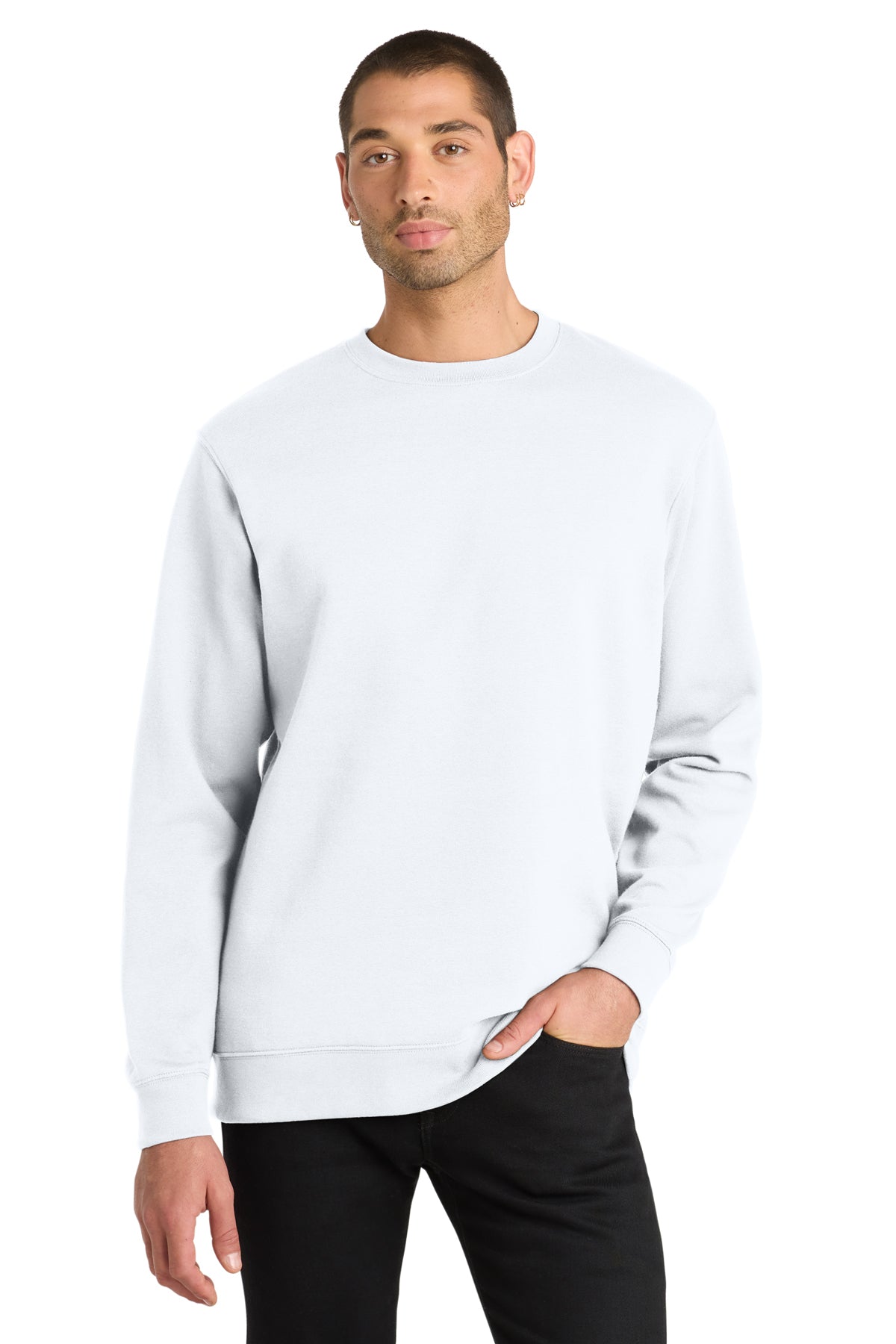 District® V.I.T.™ Fleece Crew DT6104 - White