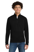 District® V.I.T.™ Fleece 1/4-Zip DT6106 - Black