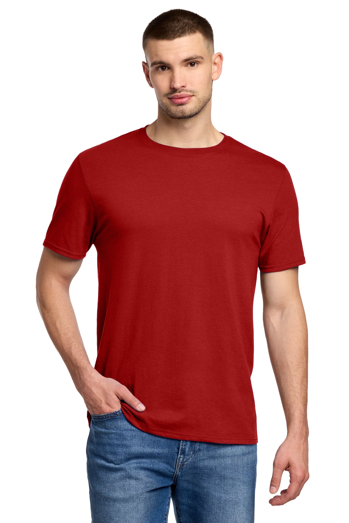 Jerzees® Premium Blend Ring Spun T-Shirt 560M - True Red