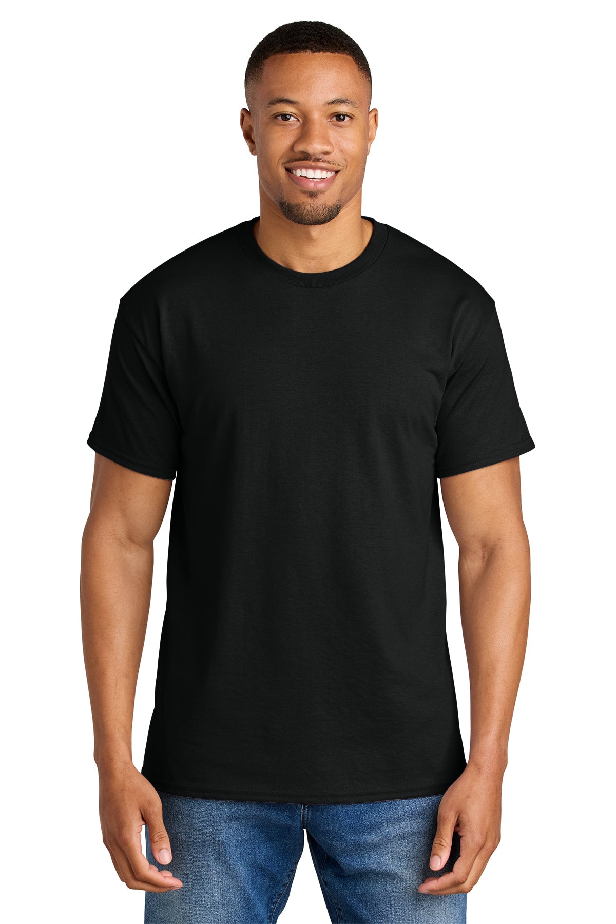 Gildan® DryBlend® 50 Cotton/50 Poly T-Shirt 8000 - Black