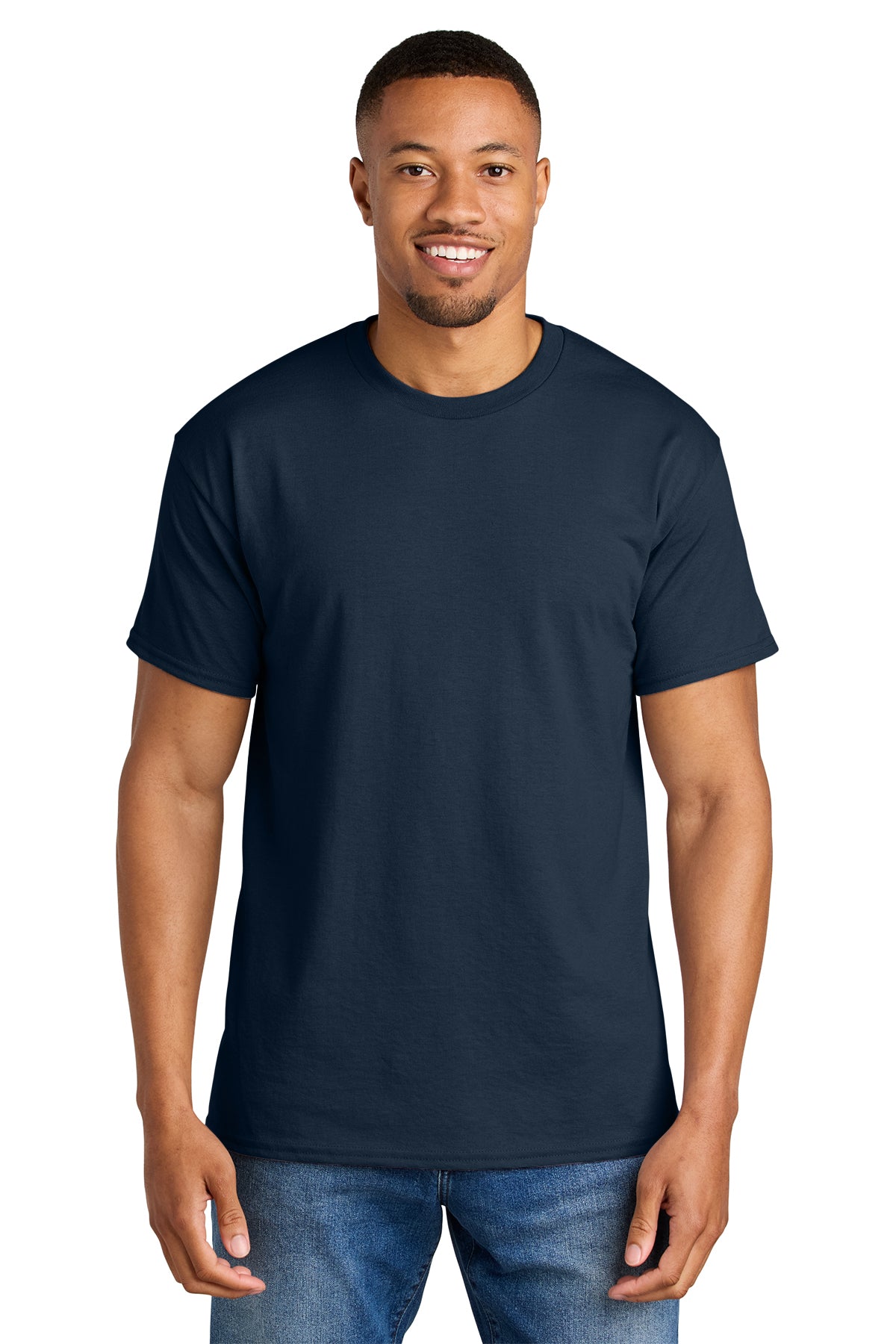 Gildan® DryBlend® 50 Cotton/50 Poly T-Shirt 8000 - Navy