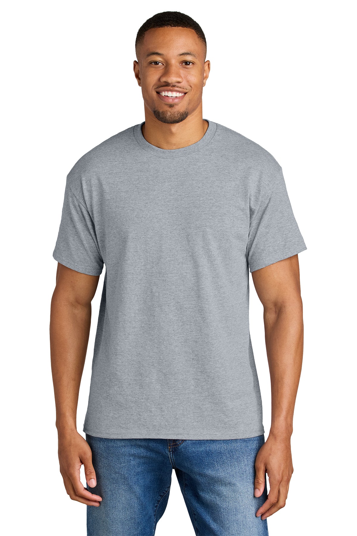 Gildan® DryBlend® 50 Cotton/50 Poly T-Shirt 8000 - Sport Grey