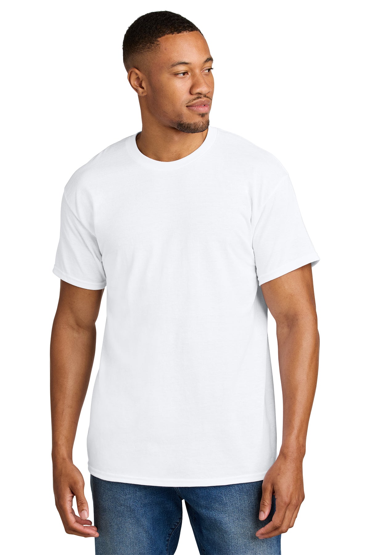 Gildan® DryBlend® 50 Cotton/50 Poly T-Shirt 8000 - White