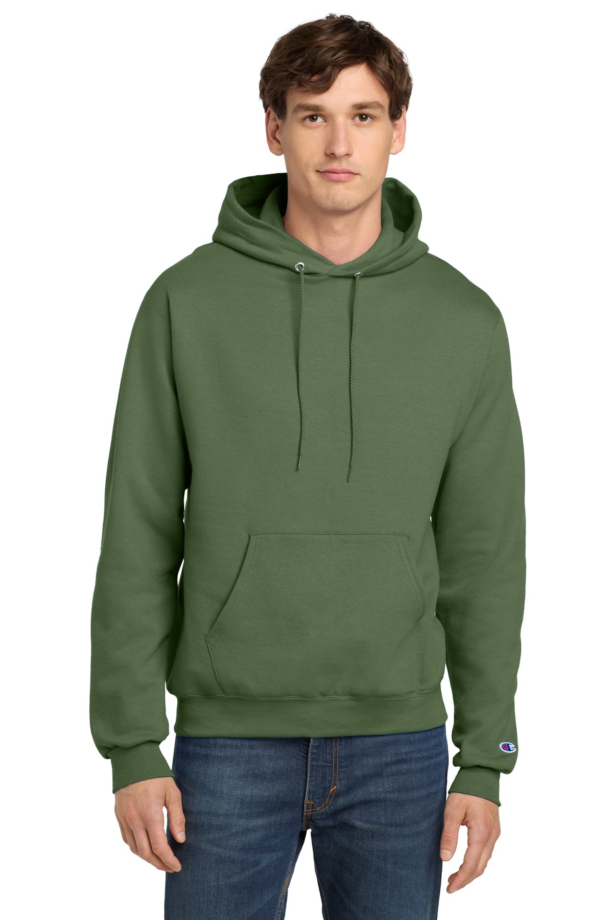 Champion® Powerblend® Pullover Hoodie S700 - Fresh Olive