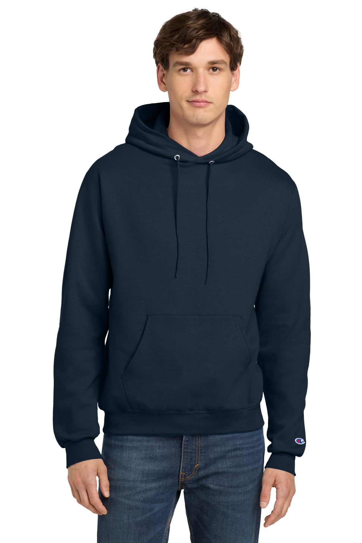 Champion® Powerblend® Pullover Hoodie S700 - Navy