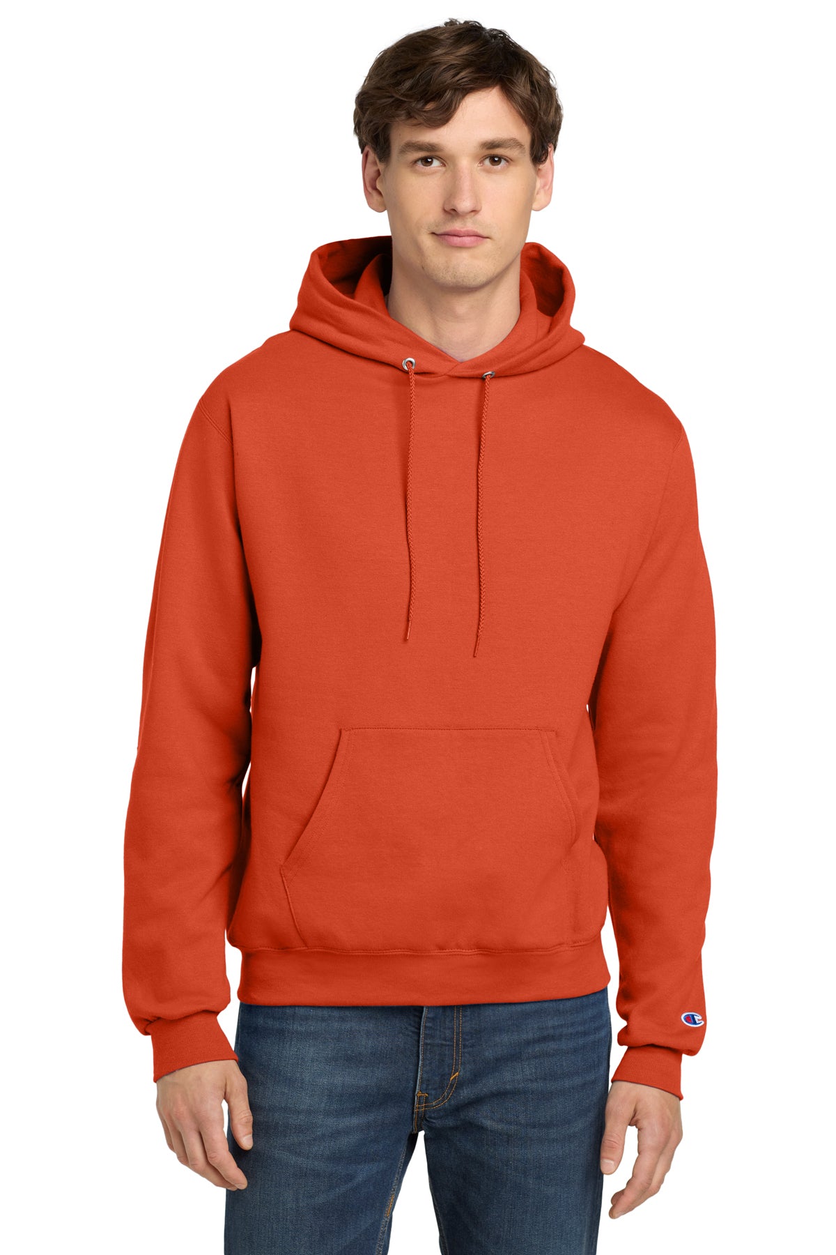 Champion® Powerblend® Pullover Hoodie S700 - Orange