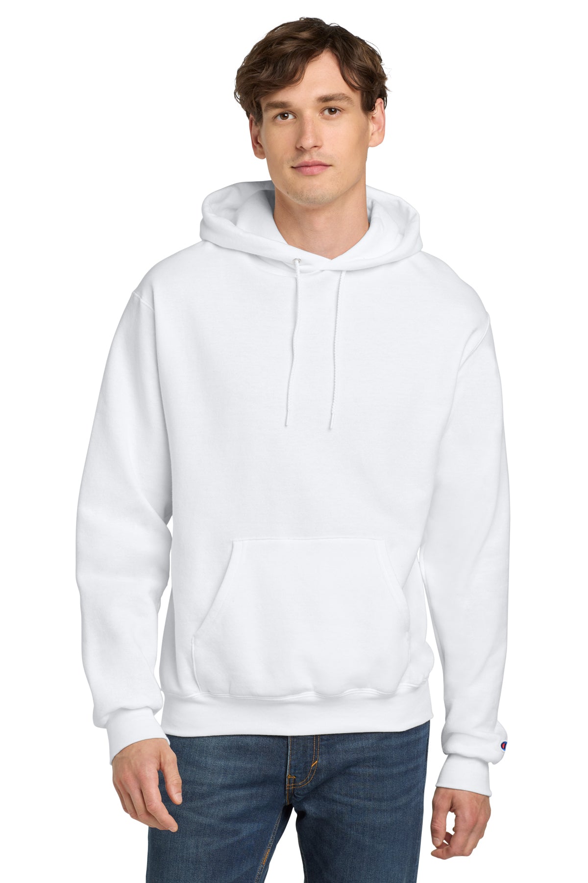 Champion® Powerblend® Pullover Hoodie S700 - White