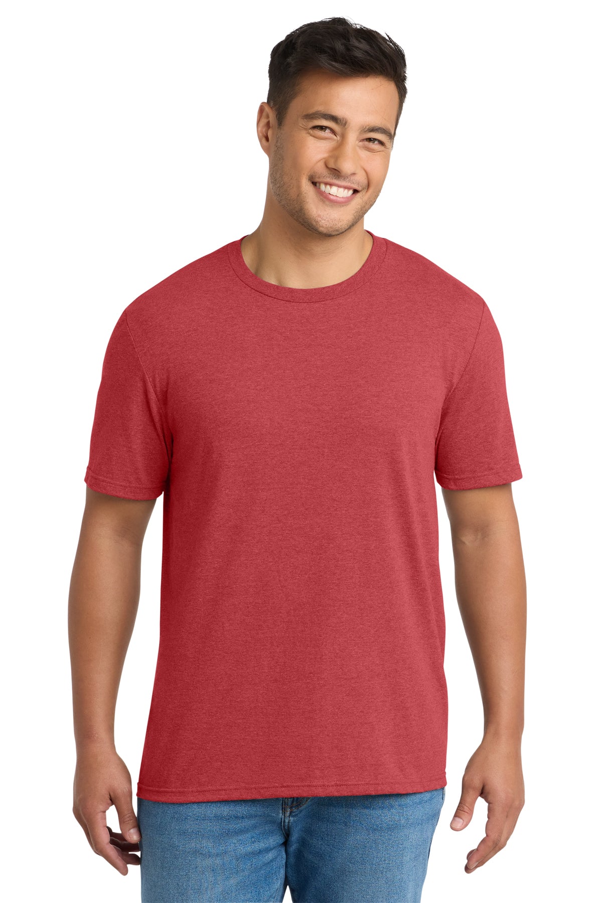 Port & Co® Tri-Blend Tee PC330 - Bright Red Heather