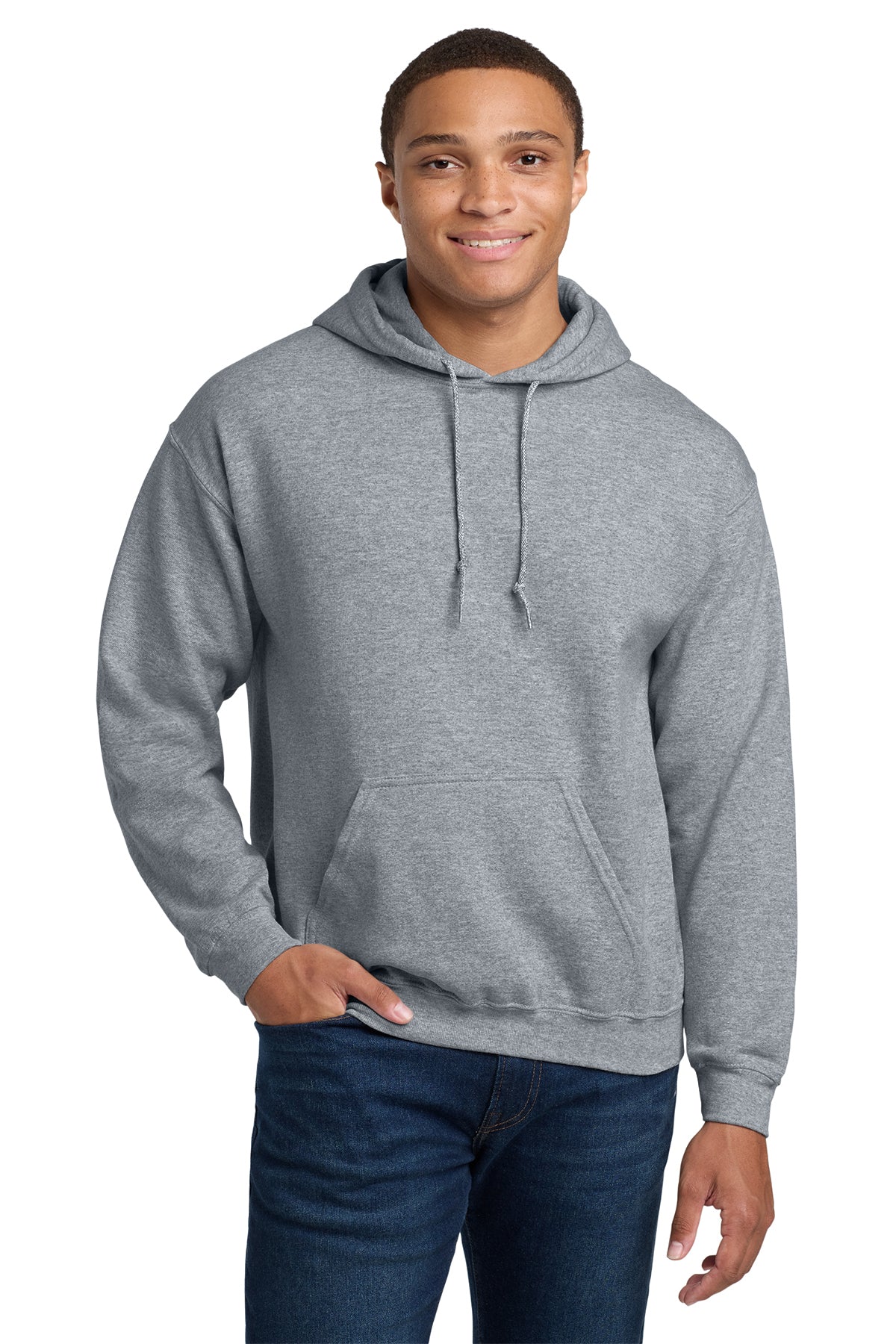 Gildan® Heavy Blend™ Hooded Sweatshirt 18500 - Sport Grey