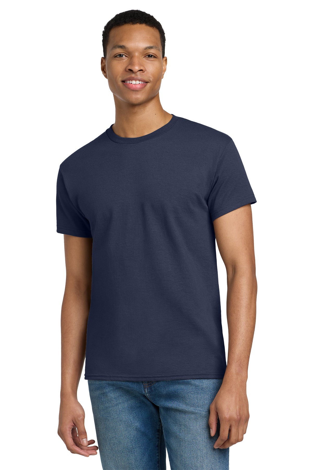 Gildan® Ultra Cotton® 100% US Cotton T-Shirt 2000 - Navy