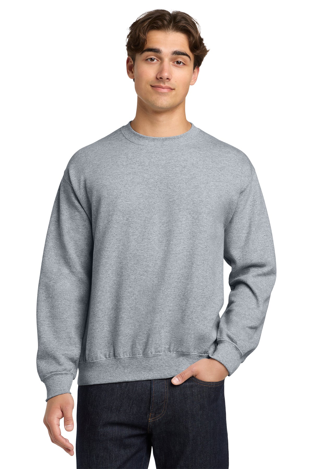 Gildan® Heavy Blend™ Crewneck Sweatshirt 18000 - Sport Grey