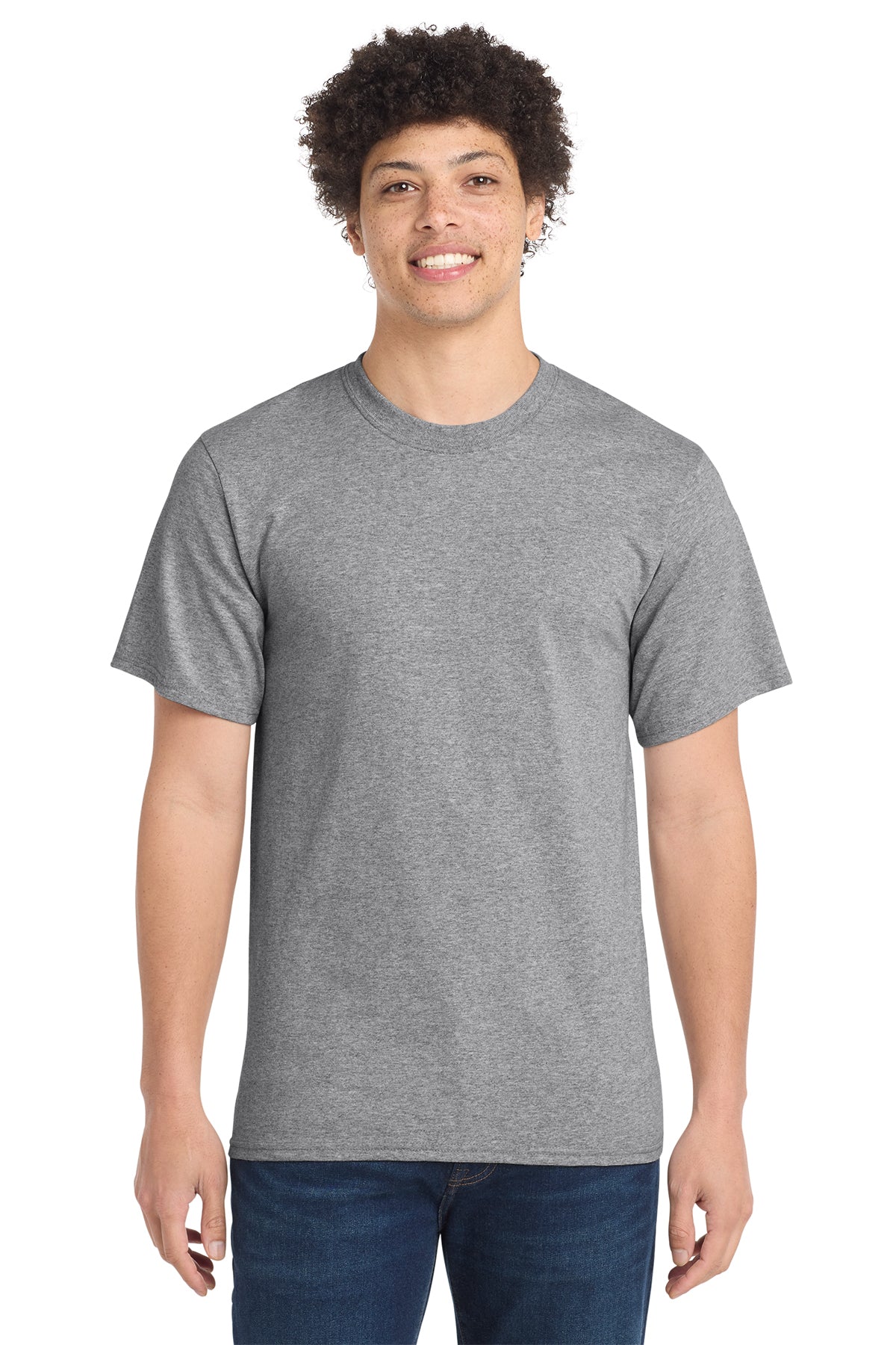 Port & Co® Essential Tee PC61 - Athletic Heather
