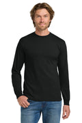 Gildan® Heavy Cotton™ 100% Cotton Long Sleeve T-Shirt 5400 - Black