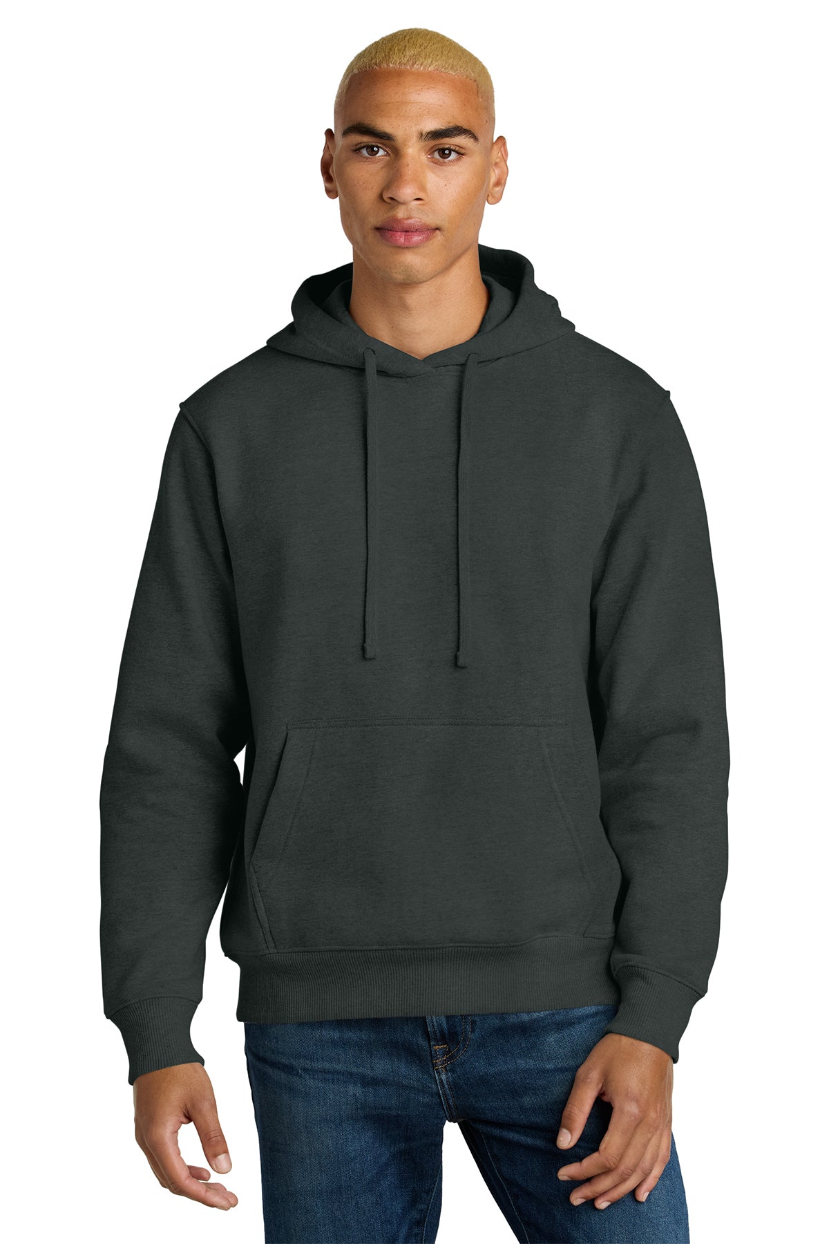 District® V.I.T.™ Super Heavyweight Fleece Hoodie DT6600 - Charcoal
