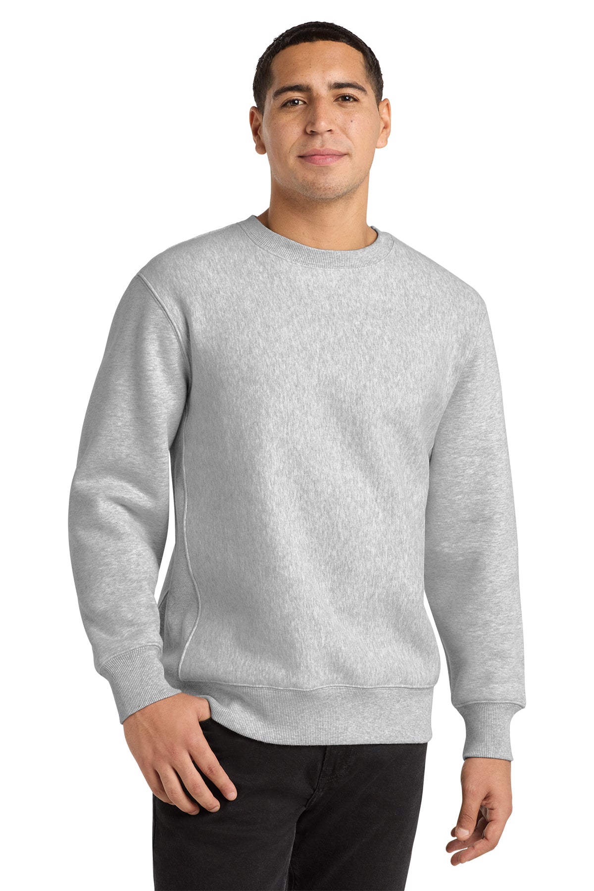 Sport-Tek® Super Heavyweight Crewneck Sweatshirt F280 - Athletic Heather