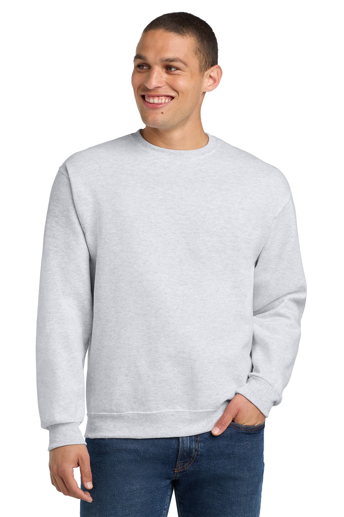 Jerzees® NuBlend® Crewneck Sweatshirt 562M - Ash