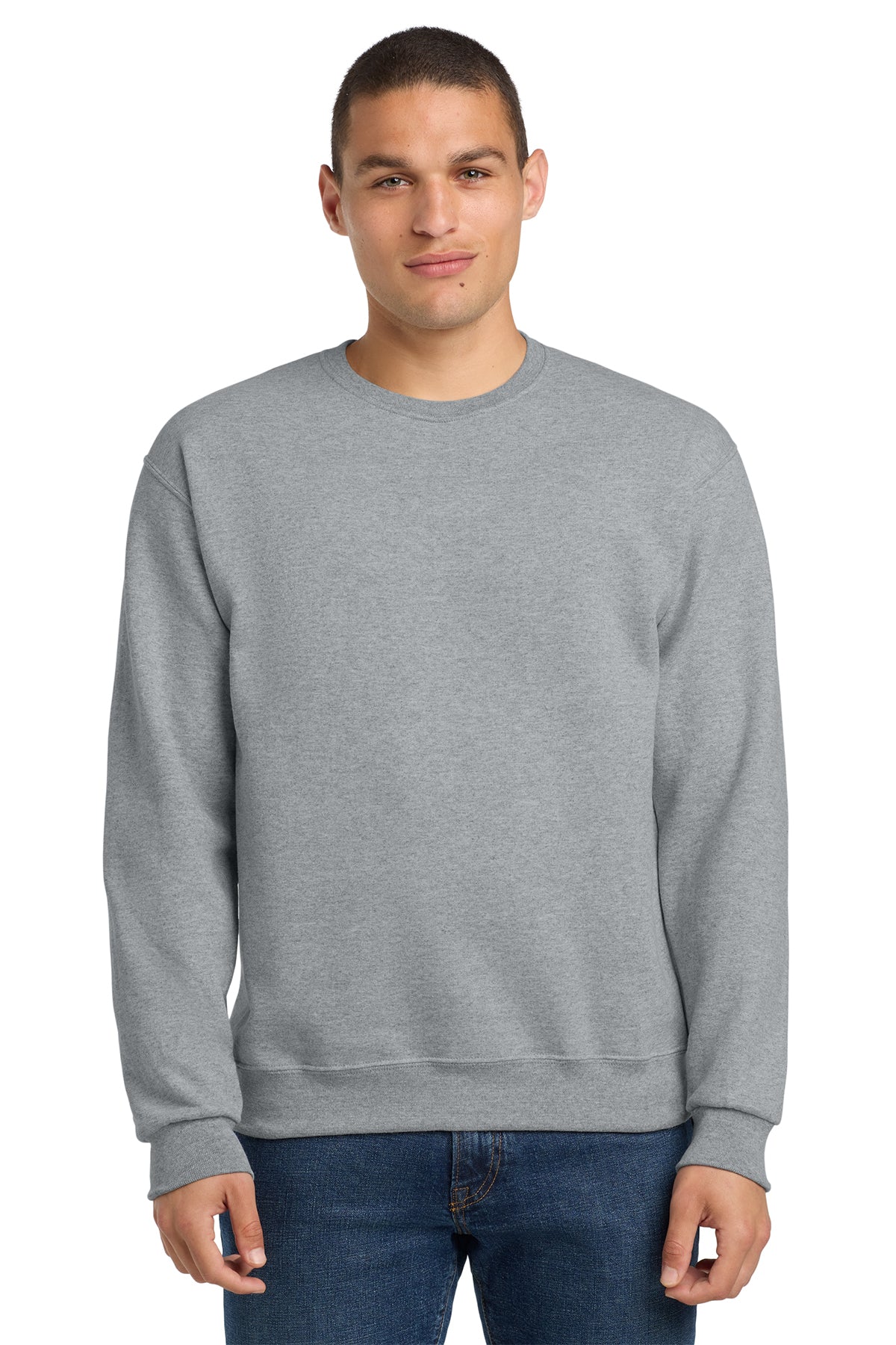 Jerzees® NuBlend® Crewneck Sweatshirt 562M - Athletic Heather
