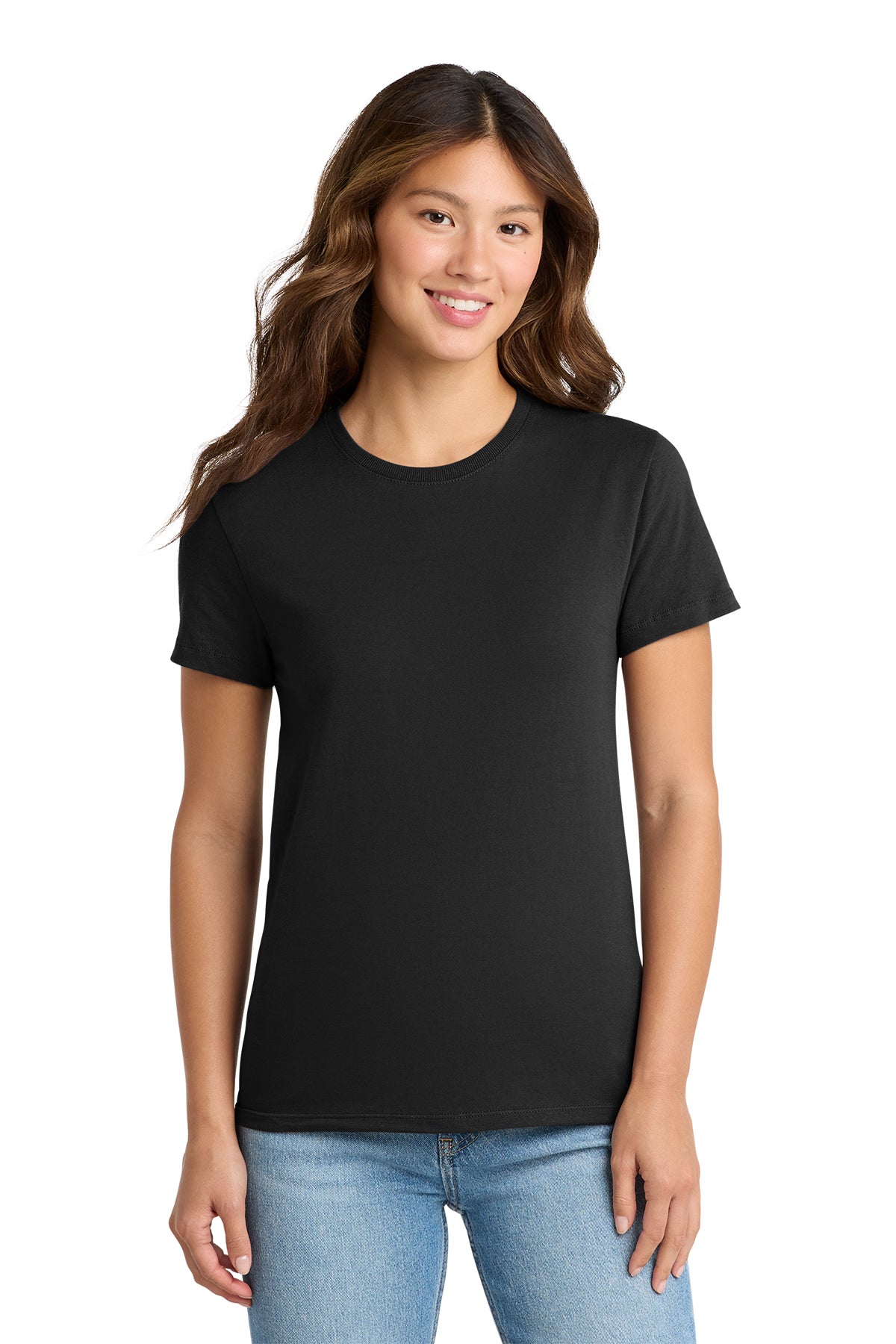 Port & Co® Women's Essential Tee LPC61 - Jet Black