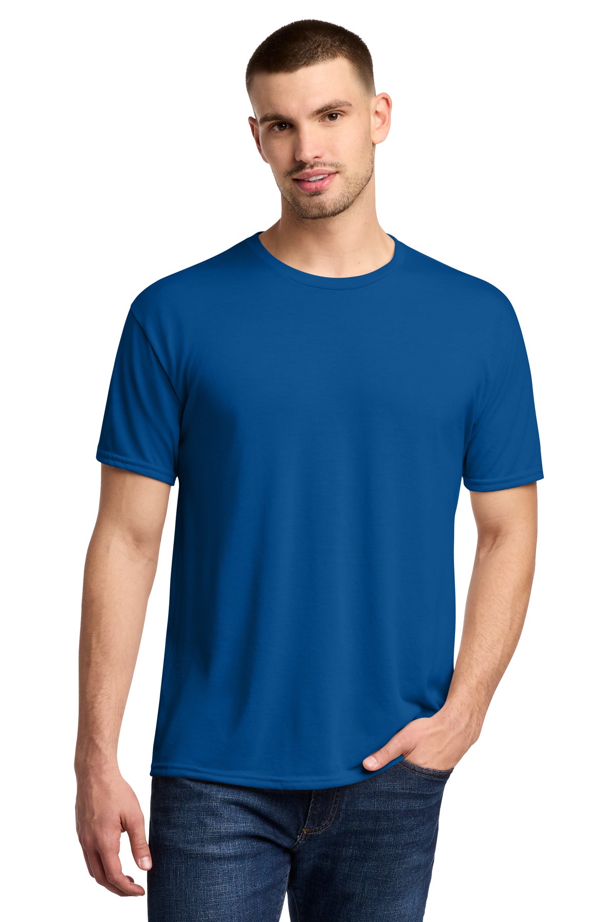 Jerzees® Dri-Power® 100% Polyester T-Shirt 21M - Royal