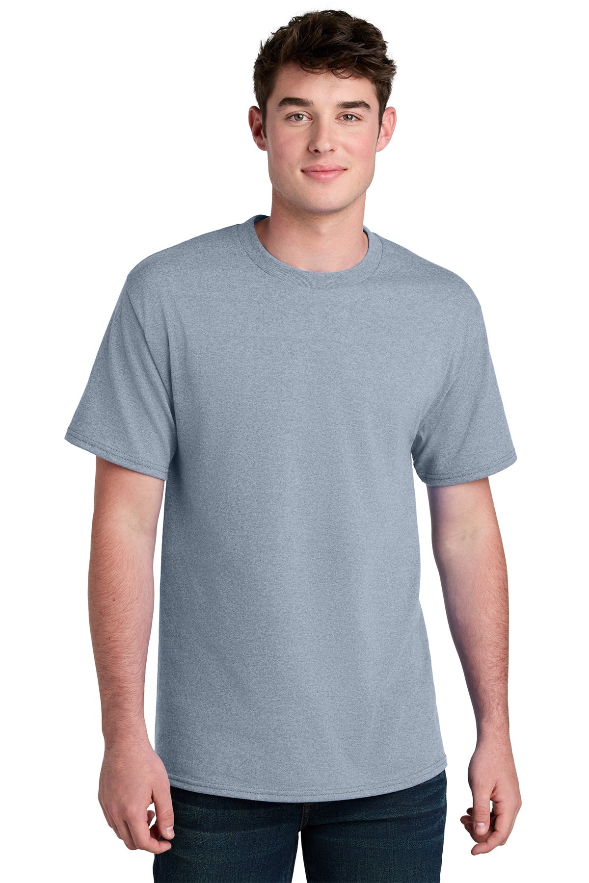Port & Co® Core Blend Recycled Tee PC01 - Athletic Heather