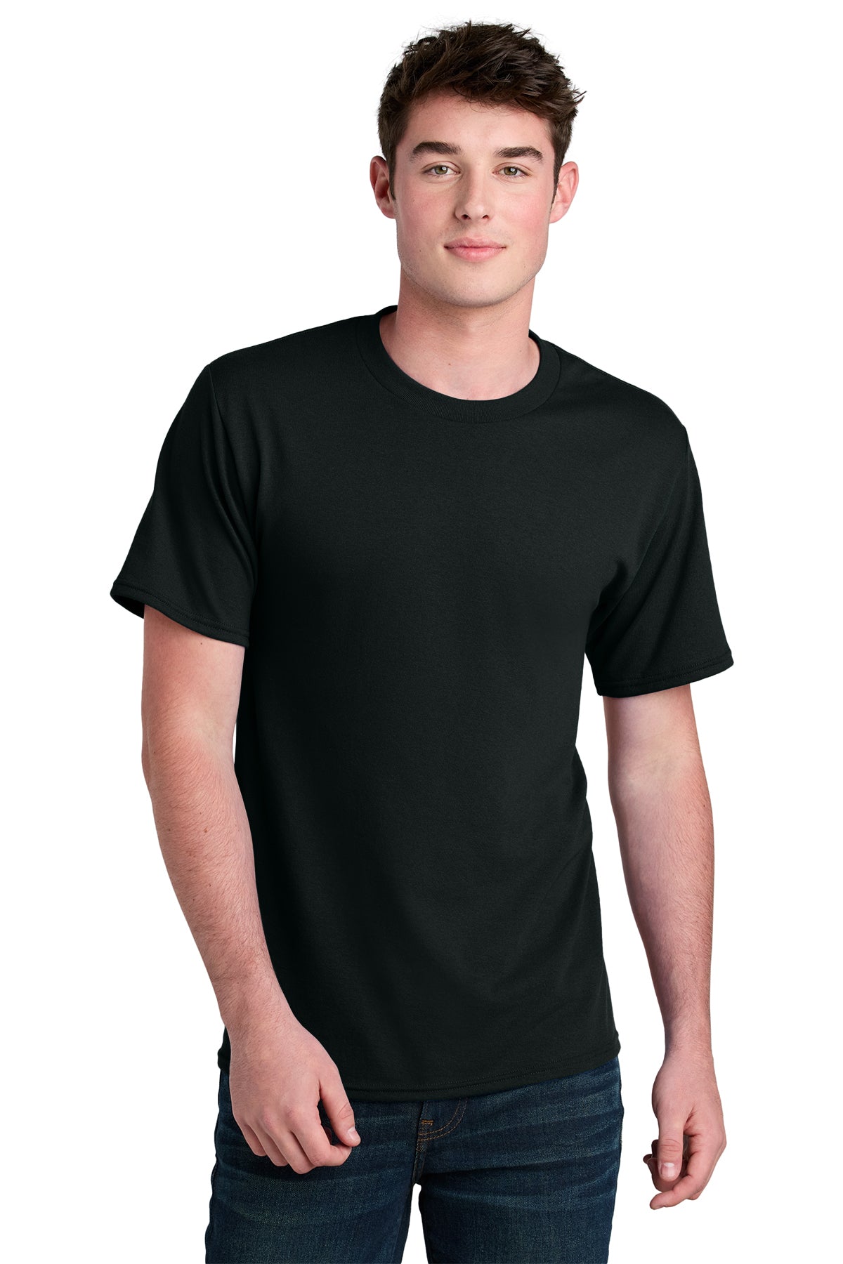 Port & Co® Core Blend Recycled Tee PC01 - Jet Black