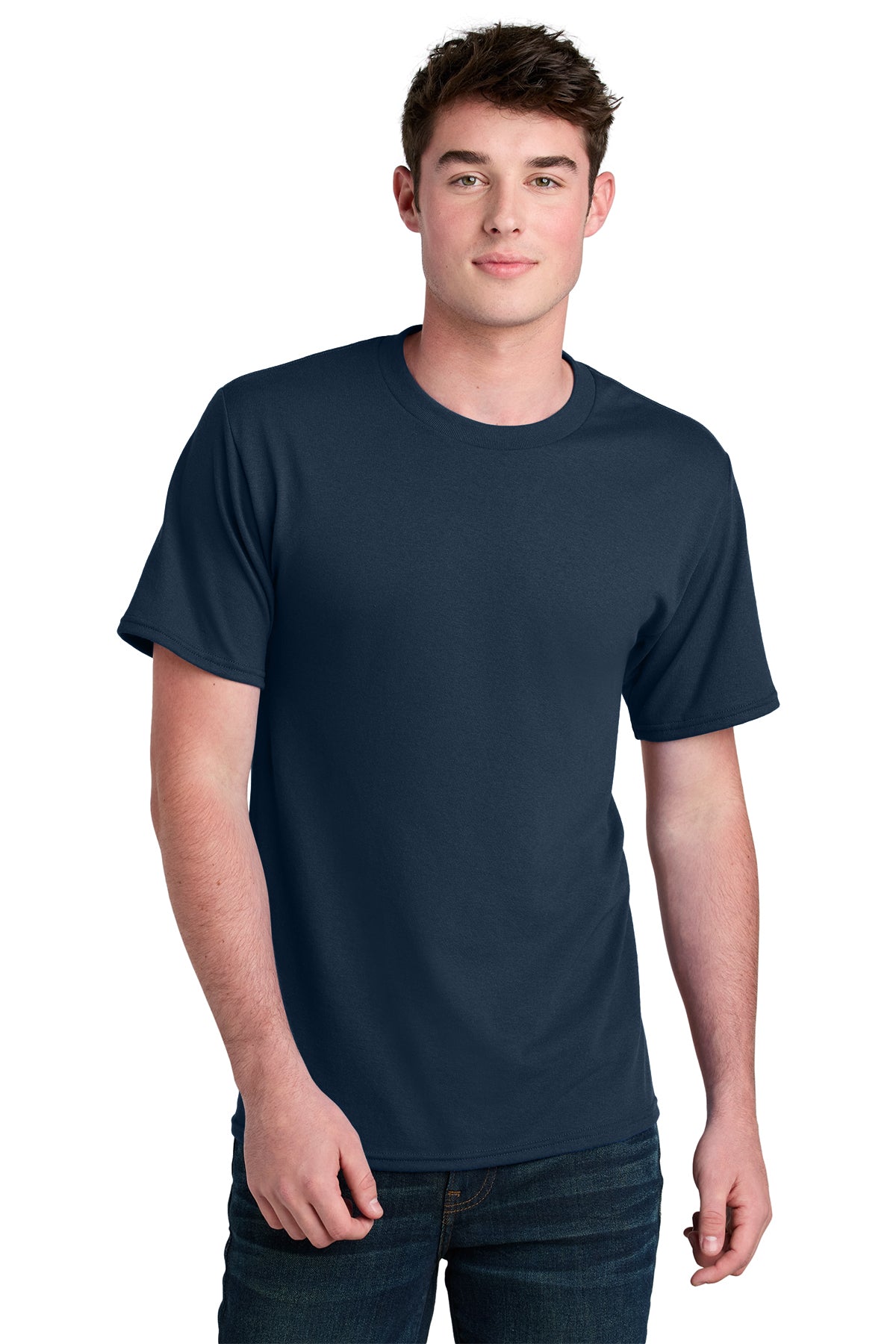 Port & Co® Core Blend Recycled Tee PC01 - Navy