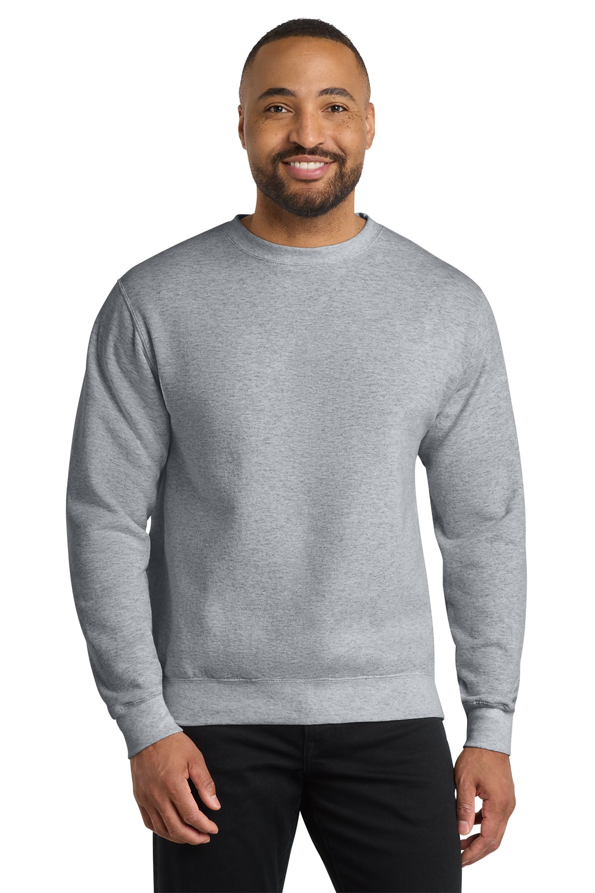 Port & Co® Core Fleece Crewneck Sweatshirt PC78 - Athletic Heather