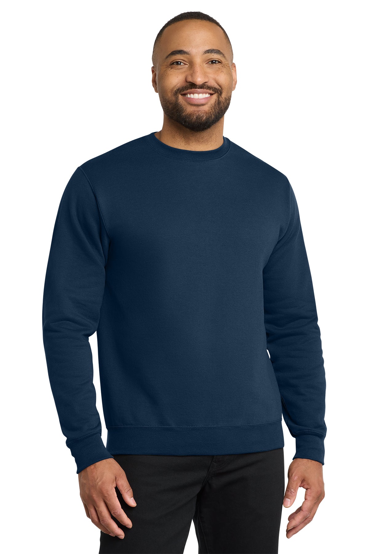 Port & Co® Core Fleece Crewneck Sweatshirt PC78 - Navy