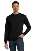 Gildan® DryBlend® 50 Cotton/50 Poly Long Sleeve T-Shirt 8400 - Black