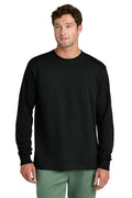 Port & Co® Long Sleeve Core Cotton Tee PC54LS - Jet Black
