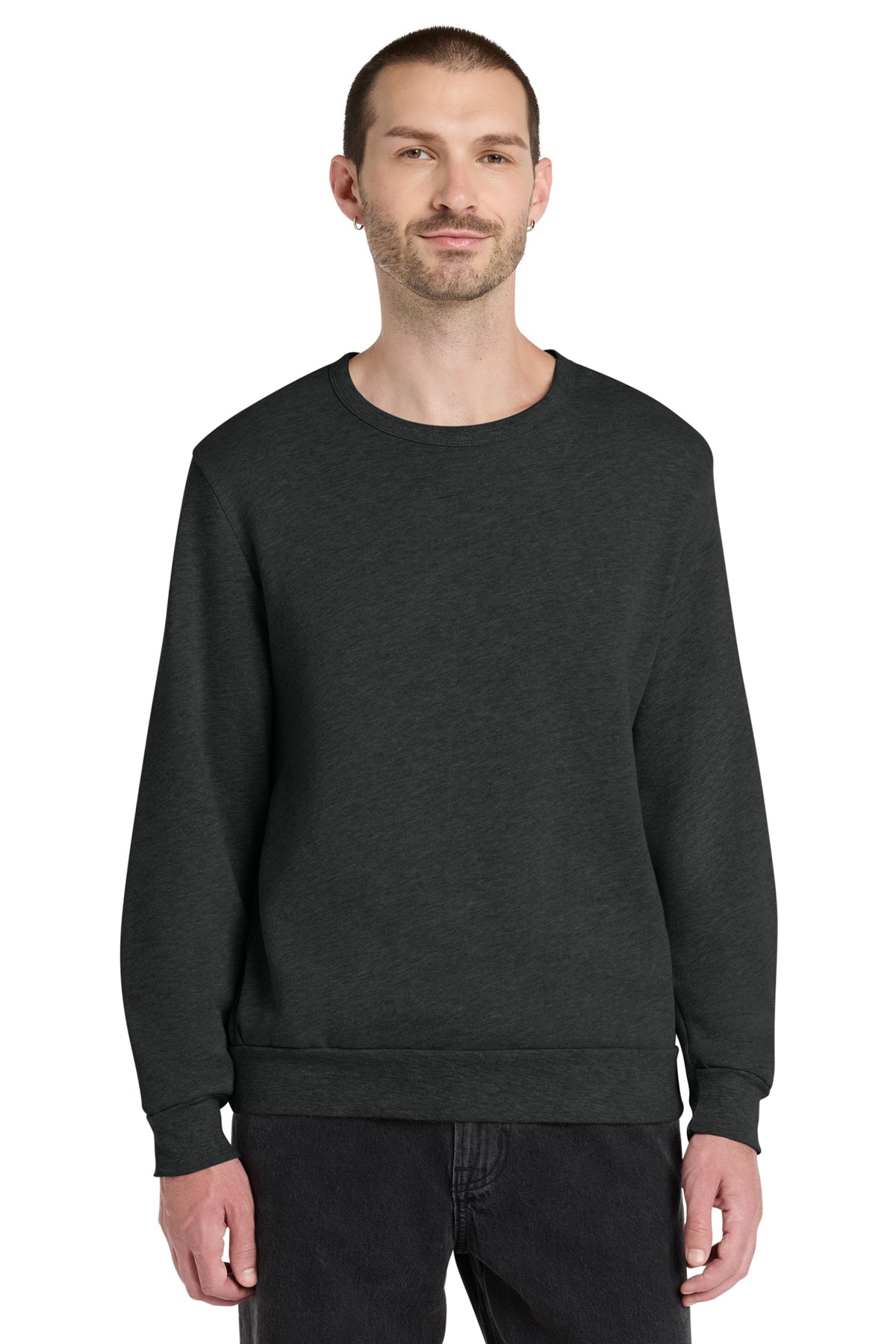 BELLA+CANVAS® Unisex Sponge Fleece Classic Crewneck Sweatshirt BC3911 - Dark Grey Heather