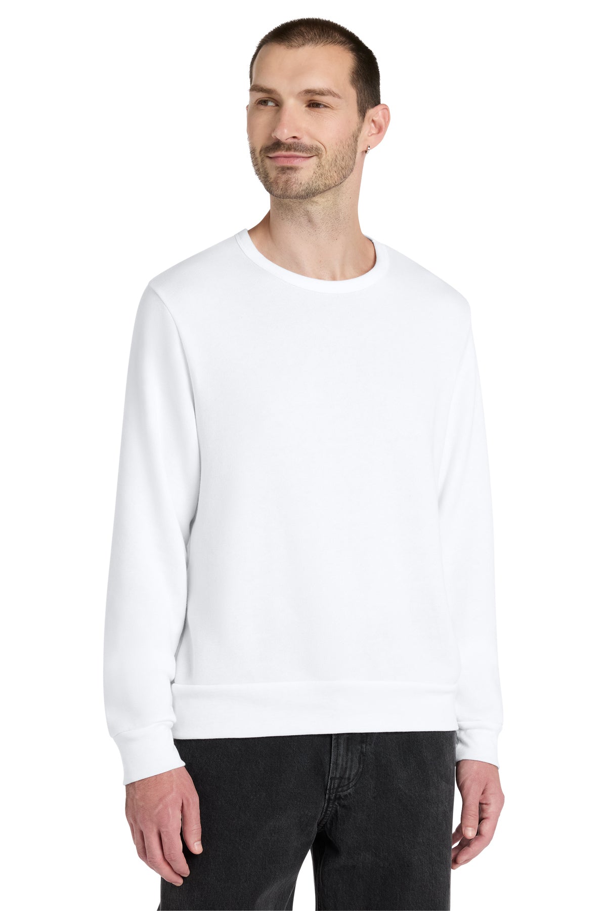BELLA+CANVAS® Unisex Sponge Fleece Classic Crewneck Sweatshirt BC3911 - White