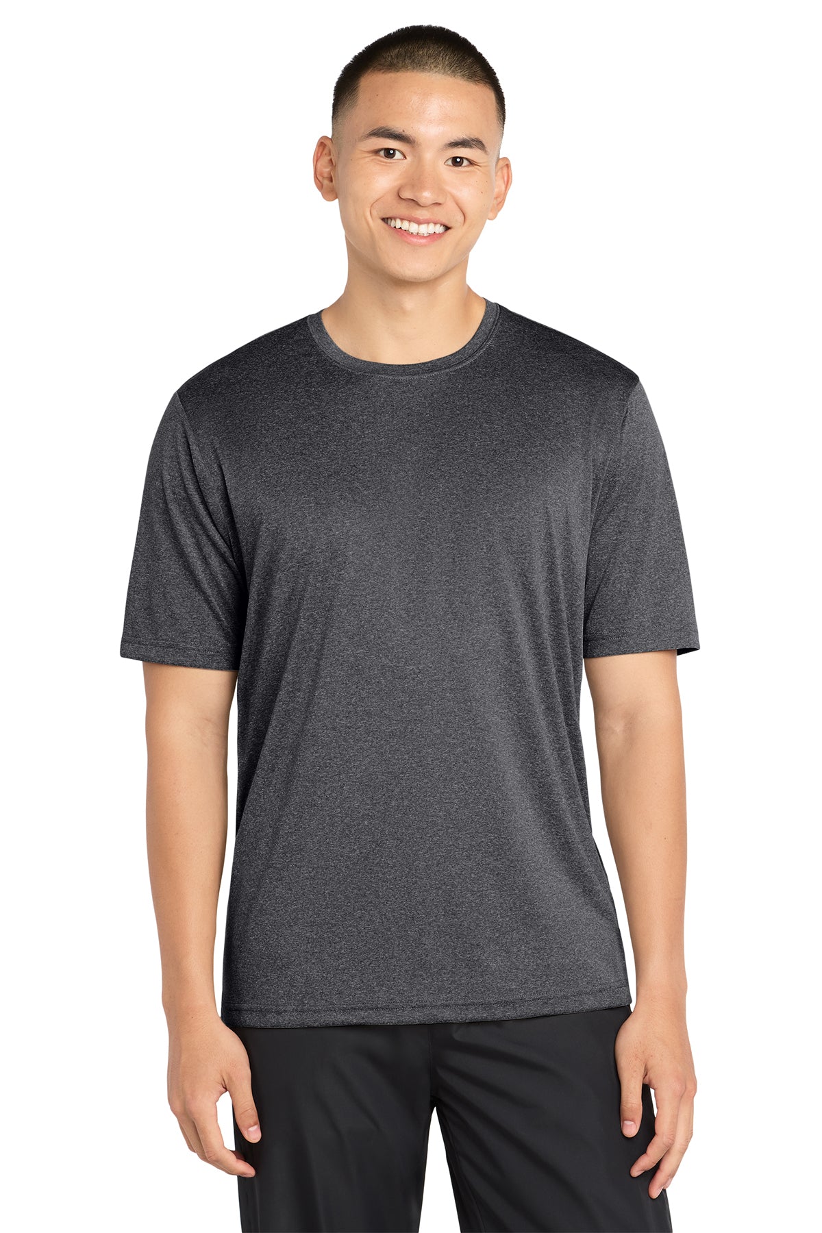 Sport-Tek® Heather Contender™ Tee ST360 - Graphite Heather