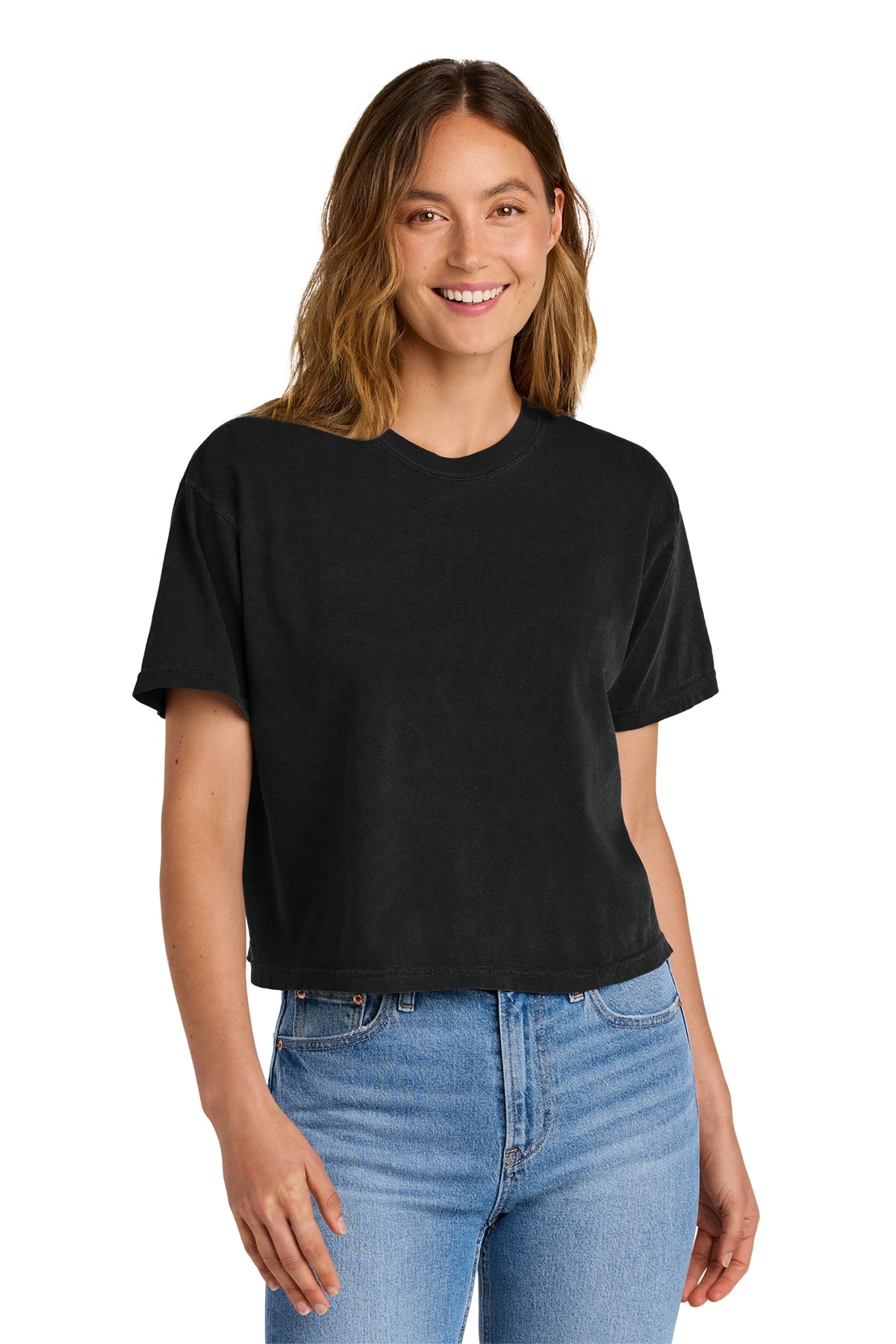 Comfort Colors® Women’s Heavyweight Boxy Tee 3023CL - Black