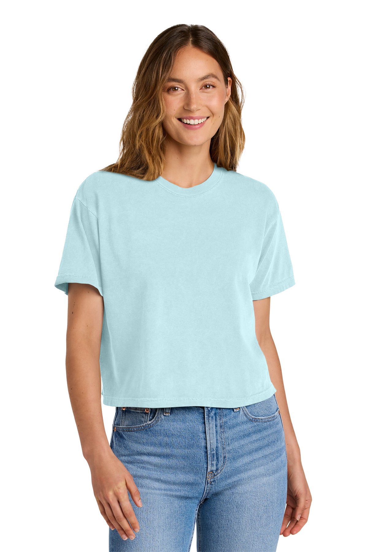 Comfort Colors® Women’s Heavyweight Boxy Tee 3023CL - Chambray
