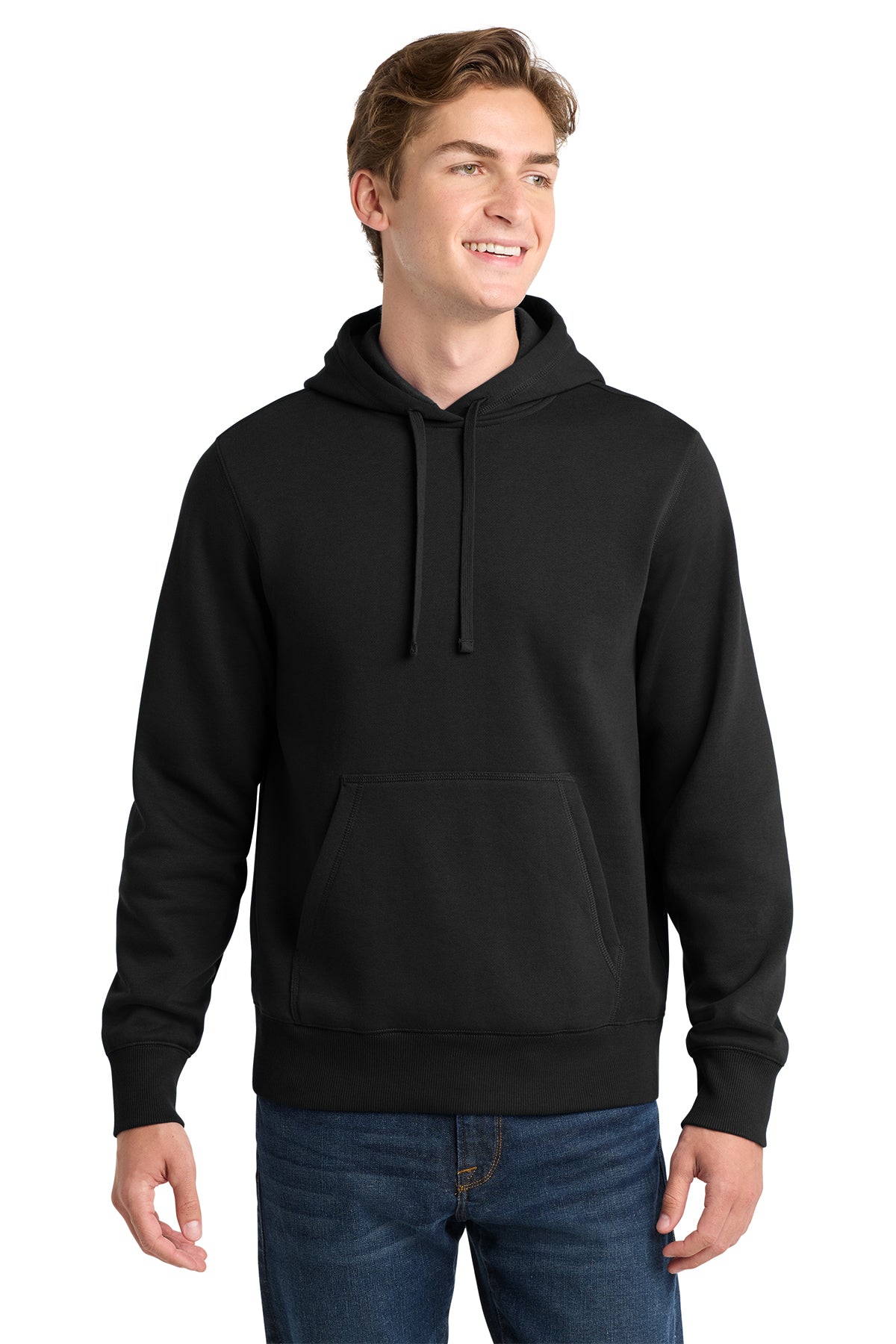 Sport-Tek® Pullover Hooded Sweatshirt ST254 - Black