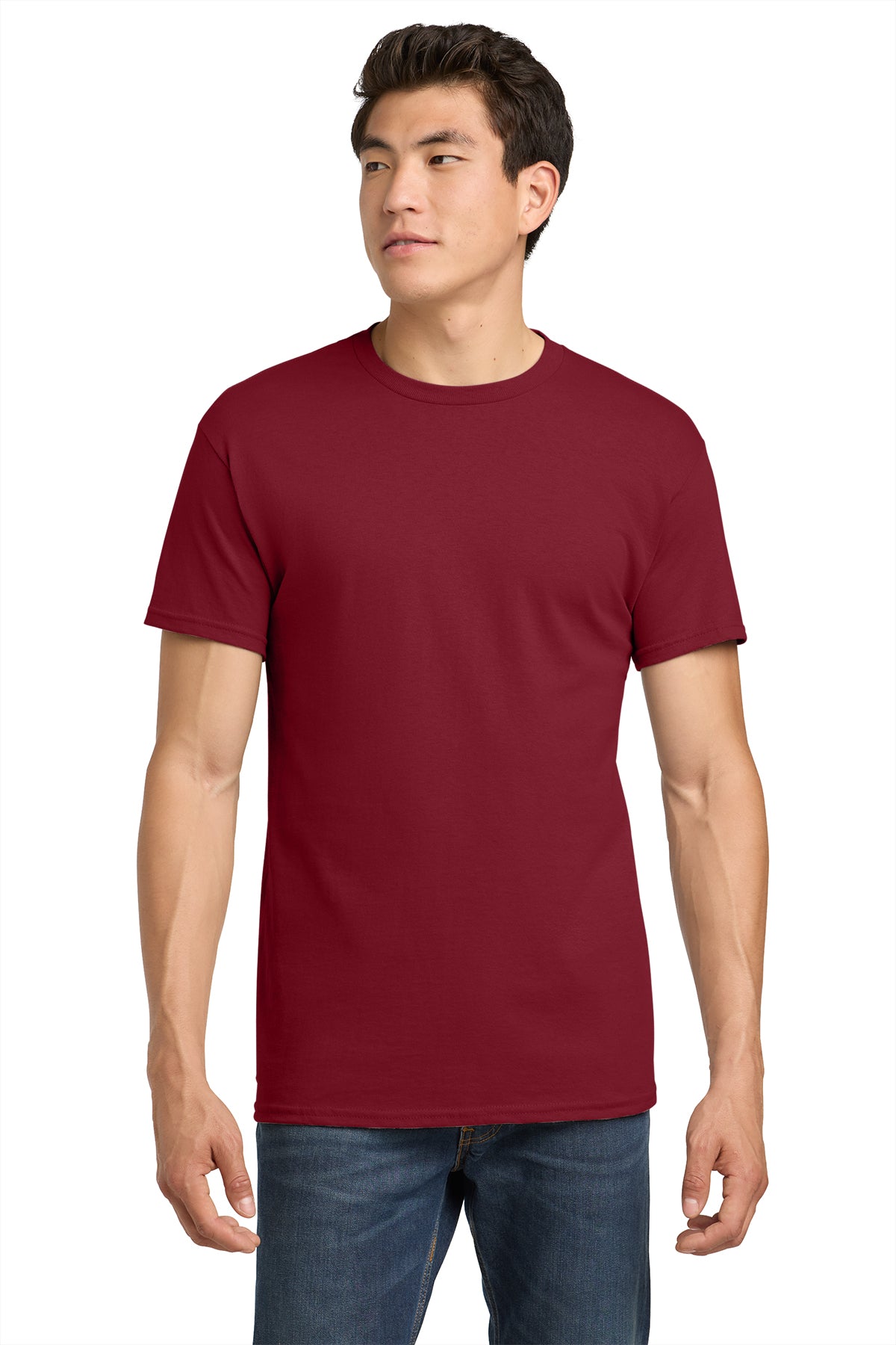 Gildan® Heavy Cotton™ 100% Cotton T-Shirt 5000 - Cardinal Red
