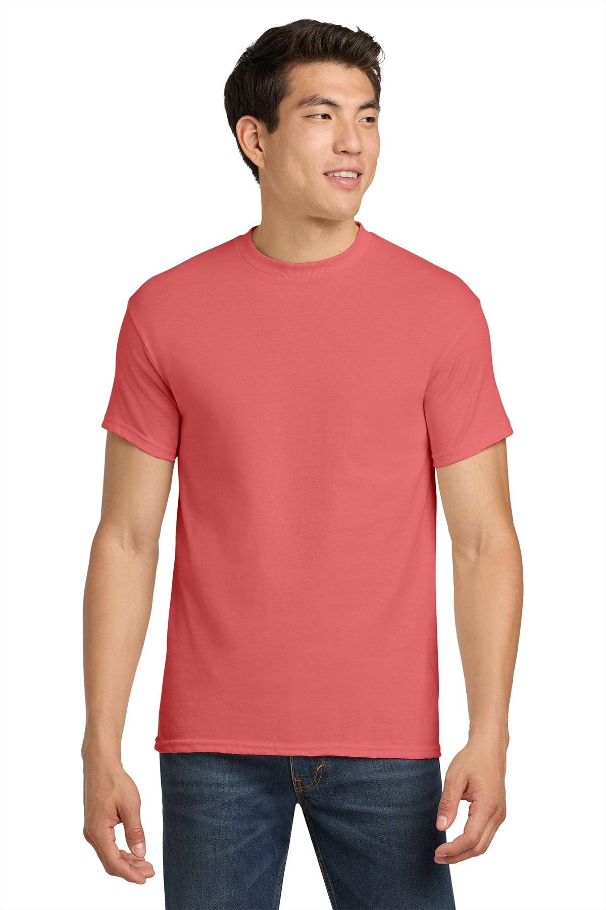 Gildan® Heavy Cotton™ 100% Cotton T-Shirt 5000 - Coral Silk