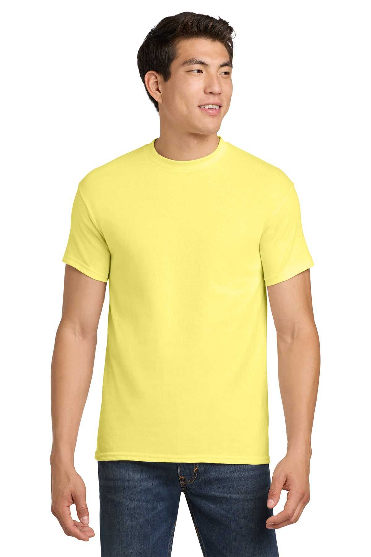 Gildan® Heavy Cotton™ 100% Cotton T-Shirt 5000 - Cornsilk
