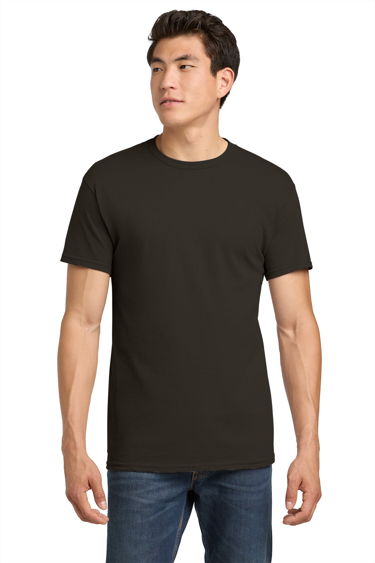 Gildan® Heavy Cotton™ 100% Cotton T-Shirt 5000 - Dark Chocolate