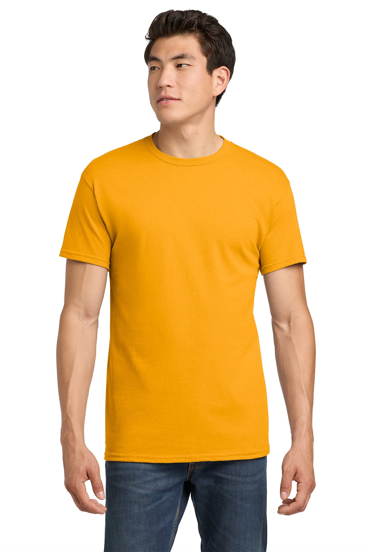 Gildan® Heavy Cotton™ 100% Cotton T-Shirt 5000 - Gold
