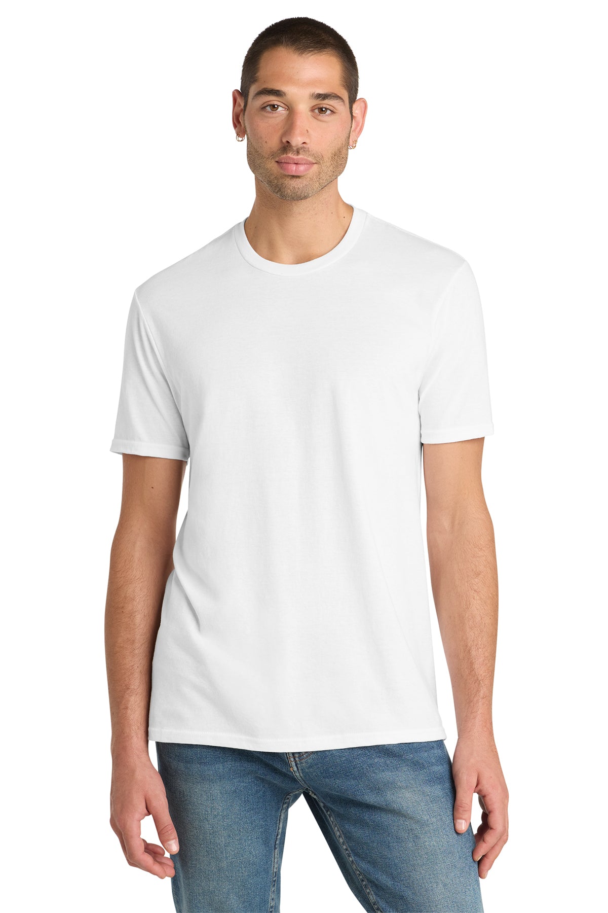 District® Perfect Blend® CVC Tee DM108 - White