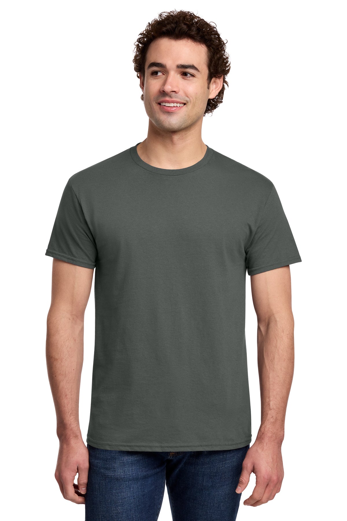 Gildan® Light Cotton Tee 3000 - Charcoal