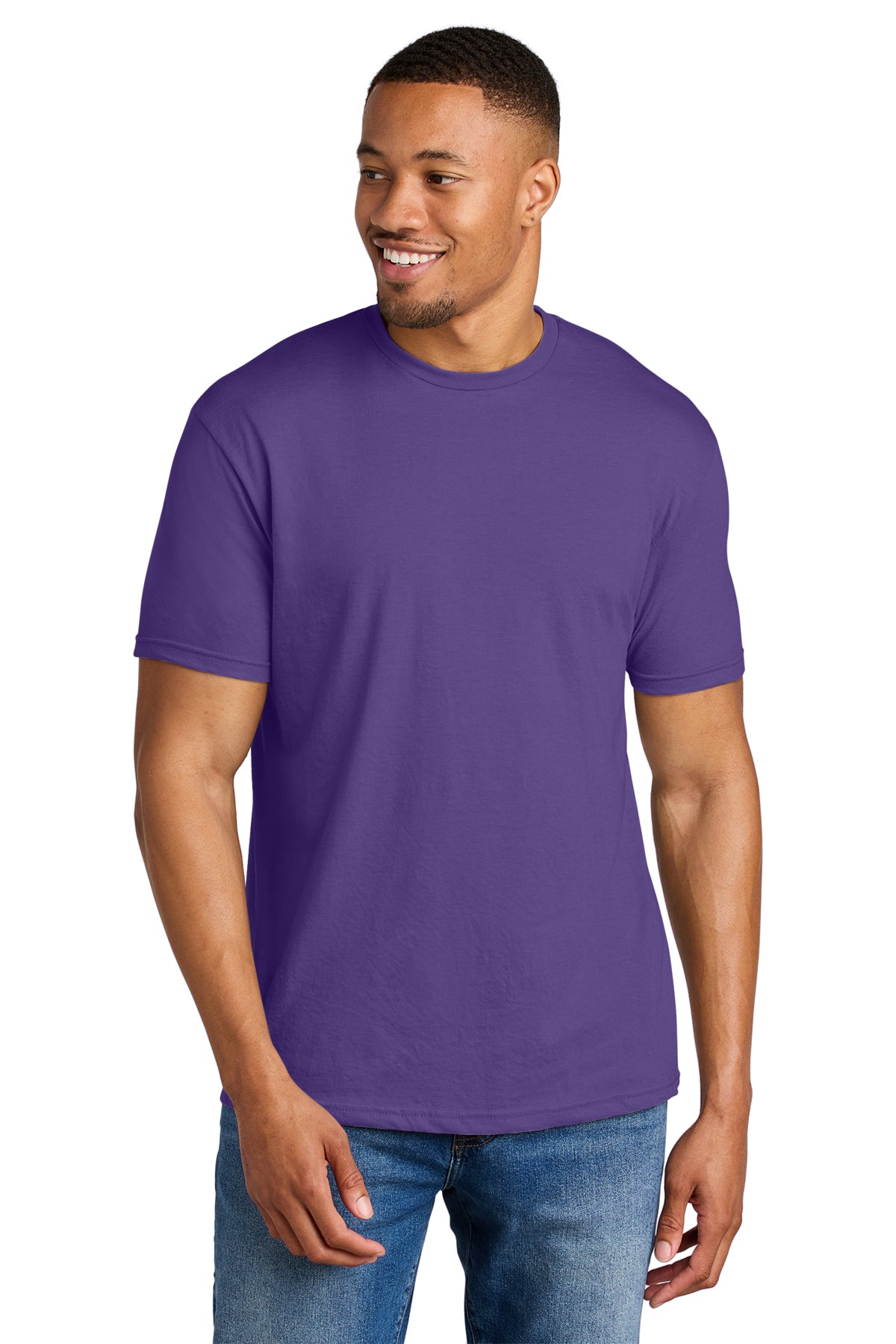 Gildan® Softstyle® CVC Tee 64000CVC - Amethyst