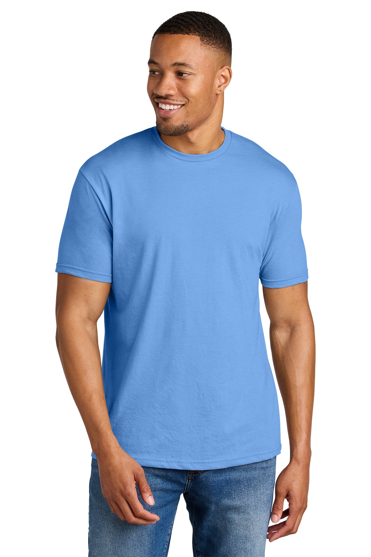 Gildan® Softstyle® CVC Tee 64000CVC - Carolina Blue Mist